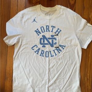 Jordan White and Blue North Carolina Tee